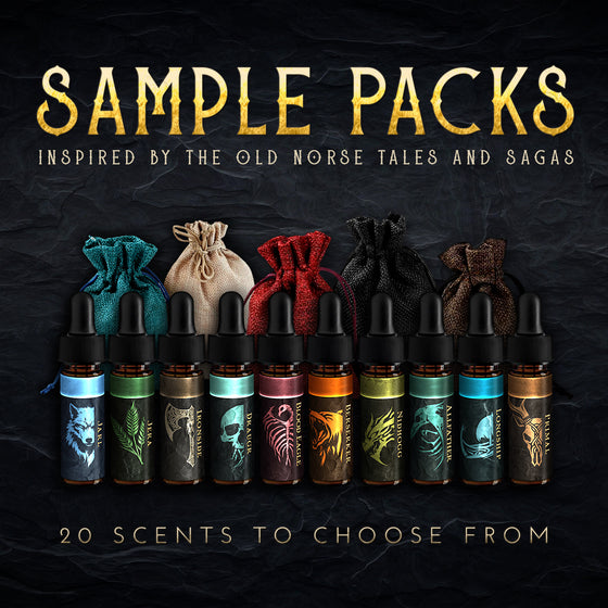 Beard Oil Sample Packs