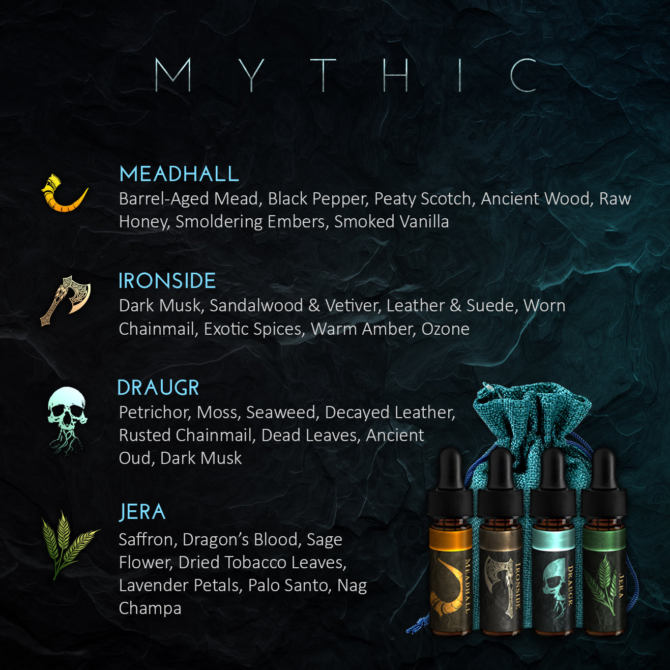 VALKYRIE - Viking Beard Oil Sample Packs | Gifts For Men